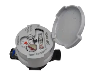 Younio Single Jet Dry Type Water Meter Class C with Plastic and Copper Glass Register OEM Customizable