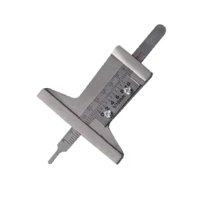 Yunbei Wuling Bingguo High Quality Stainless Steel Vernier Tire Depth Gauge 32nds Caliper Universal Fitment Customizable Logo