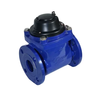 Yuxiang IP68 Flanged Large Diameter Detachable Brass Copper Stainless Steel Water Meter 2.5M3/H Flow Rate