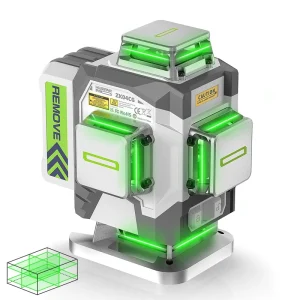 ZK04CG Laser Level Rotary Self Leveling Construction Site Land Level Set With USB Type C Rechargeable