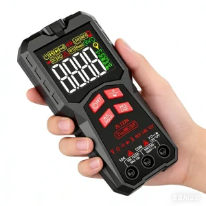 ZLLJMETER ZL122B Digital Rechargeable Multimeter Frequency Measuring AC/DC Voltage Current Capacitance Analog Multitester