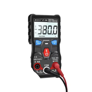 ZOYI ZT-5B Professional Digital Multimeter AutoRange AC/DC Voltmeter Ammeter Resistance Mini Electrician Meter for 4-Digit