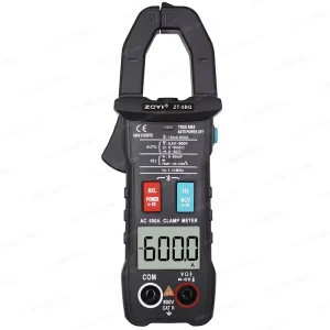 ZOYI ZT 5BQ Digital Clamp Meter 6000 Counts High Precision Multimeter 600A AC DC Current Voltage Tester