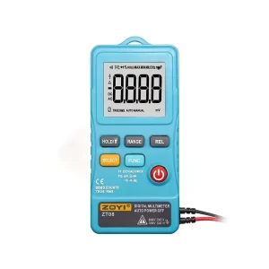 ZOYI ZT08 Digital Multimeter True RMS Tester Meter 8000 Counts AC DC Voltmeter Ohm Voltage Transistor Testers Auto Multimetro