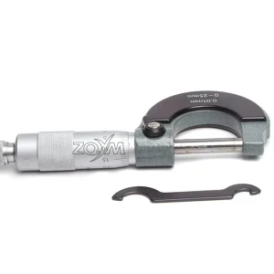 ZQYM Factory High Precision Measuring Tools Outside Micrometer 0 25mm Screw Gauge Micrometer