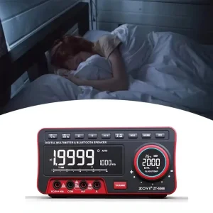 ZT-5566 Digital Multimeter with Auto-Range Measures Resistance Capacitance and Temperature