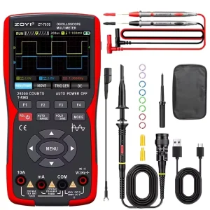 ZT-703S Auto Repair Instrument Multi-function Measurement Color Screen Oscilloscope Multimeter 3-in-1 Digital Oscilloscope