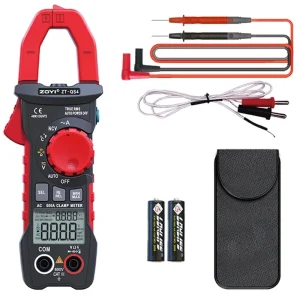 ZT-QS4 Digital Clamp Meter 4000 Count AC/DC Voltage Capacitance Diode Resistance Tester 600A Current Frequency Continuity