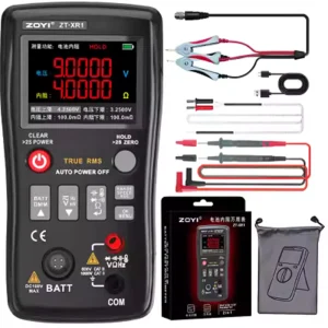 ZT-XR1 High Precision Lithium Battery Internal Resistance Meter Battery Tester Voltage Capacitance Resistance Multimeter