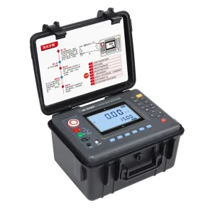 ZWS3045 Insulation Resistance Tester 5KV High Voltage 3% Accuracy with USB Communication 1 Year Warranty