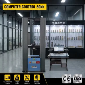 Zhongchuang 50kN Computer Controlled Spring Tension and Compression Tester High Precision Universal Lab Machine Vendor
