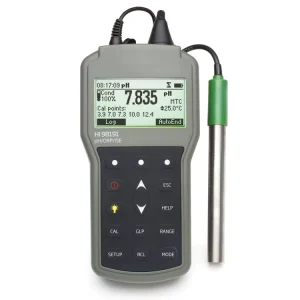 for Hanna HI98191 Waterproof Portable pH Meter Redox ORP Ion Concentration ISE Temperature Tester PH ORP ISE Meter
