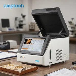 gold and silver testing machine portable diamond detector jewelry for Platinum Amptech xrf k5 germany gold detector