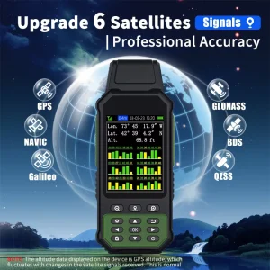 handheld measuring instrument used for measuring land area length slope and saving coordinate points