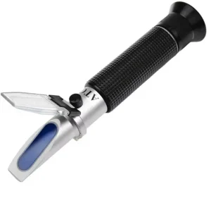 with Automatic Temperature Compensation ATC Salinity Refractometer 0 100 Salt Refractometer